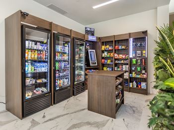 Apartment market at the arza apartments